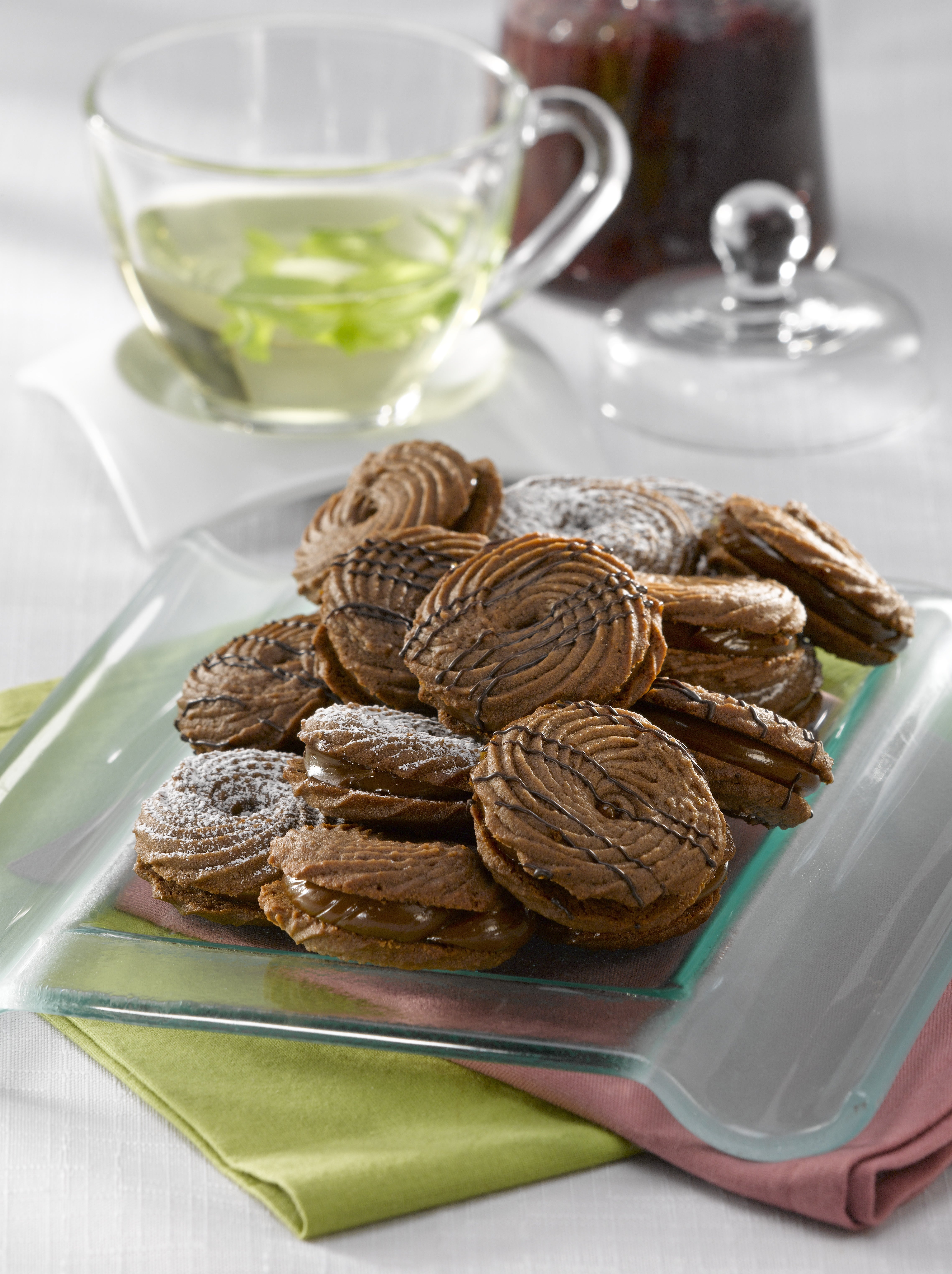 Galletas Aros de Chocolate