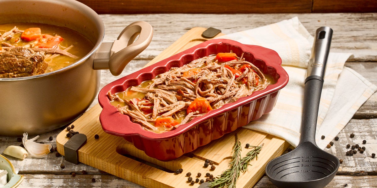 Carne Desmechada al Pimiento