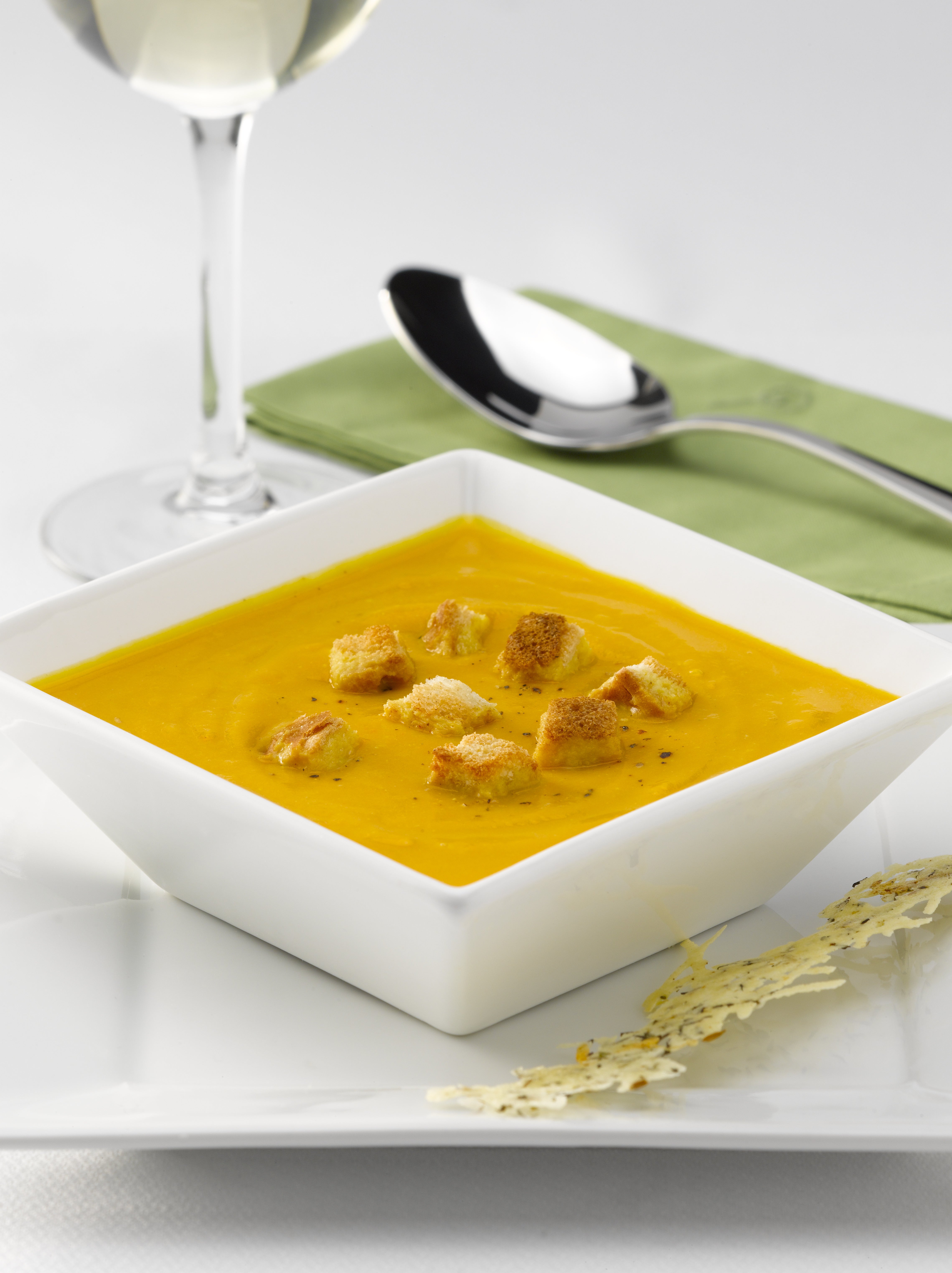 Potage de Zapallo y Zanahoria al Jengibre