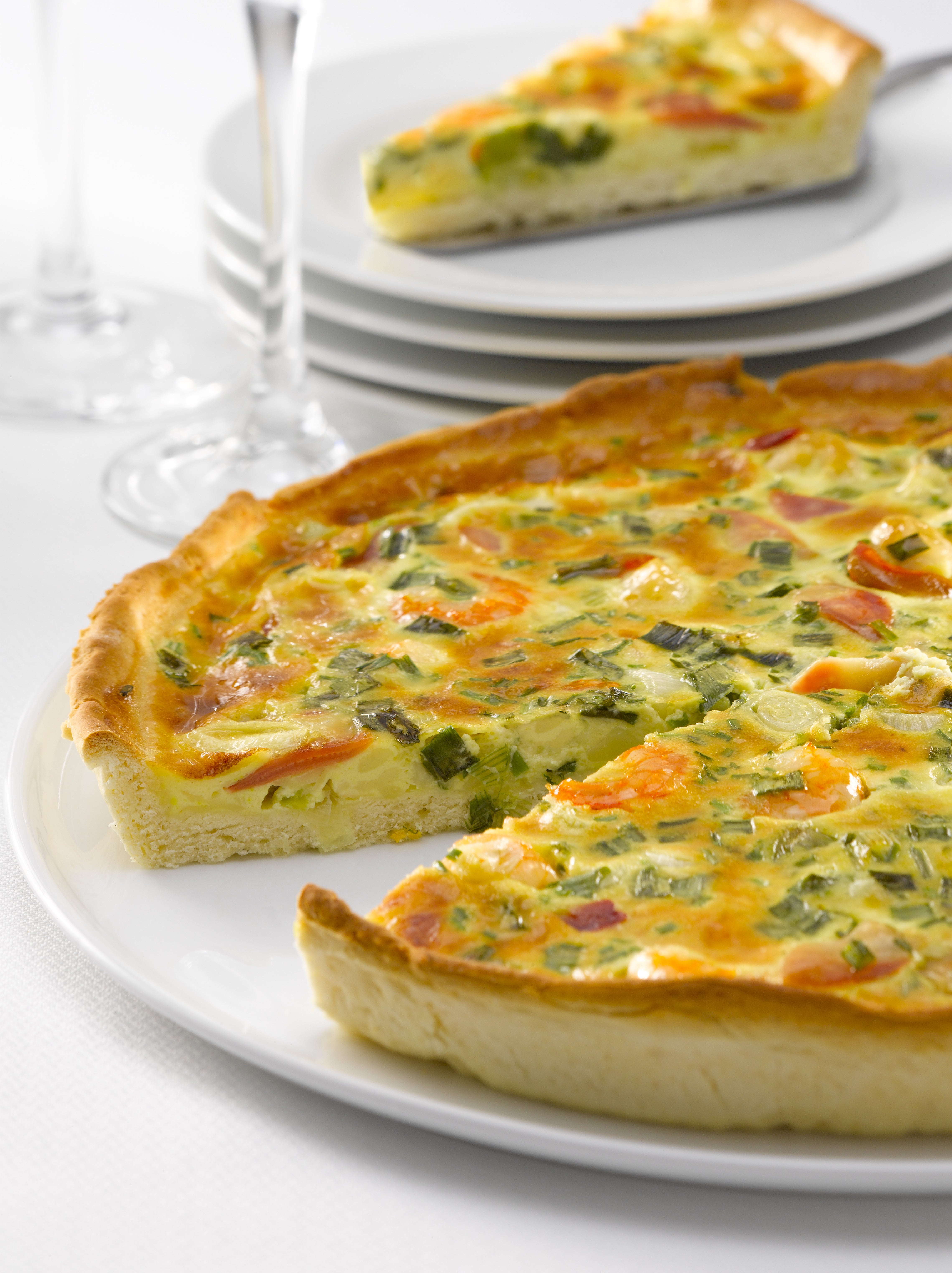 Quiche de Mariscos y Cebollín