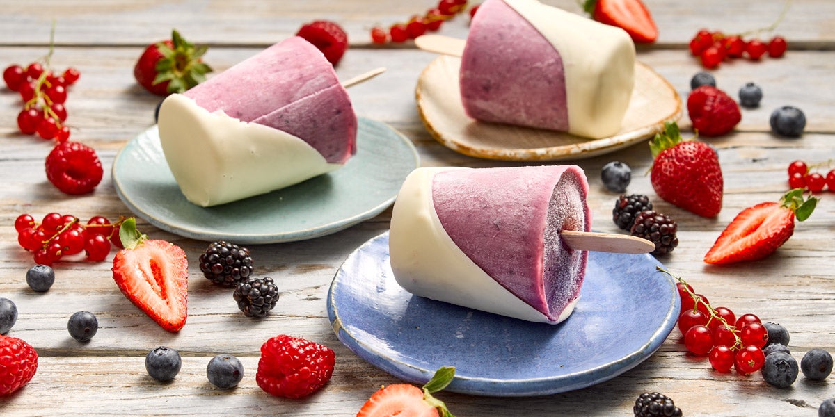 Paletas de Berries y limón