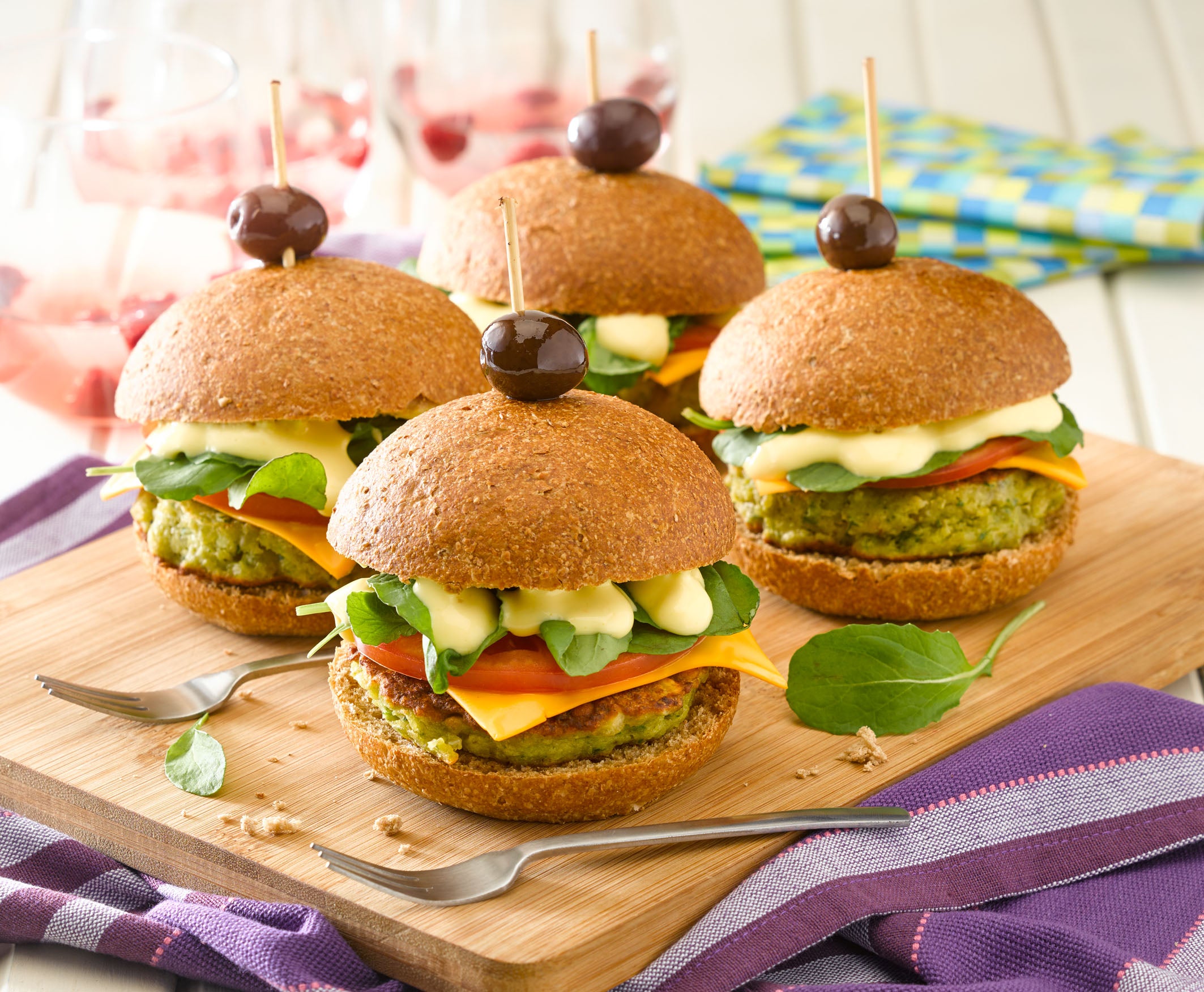 Hamburguesa de Arvejas