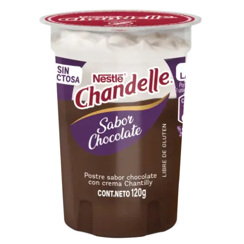 Chandelle Chocolate SIN LACTOSA120gr 