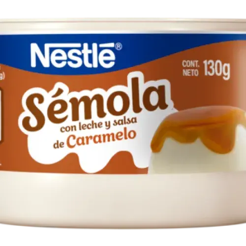 Sémola Nestle 130 gr con salsa de caramelo