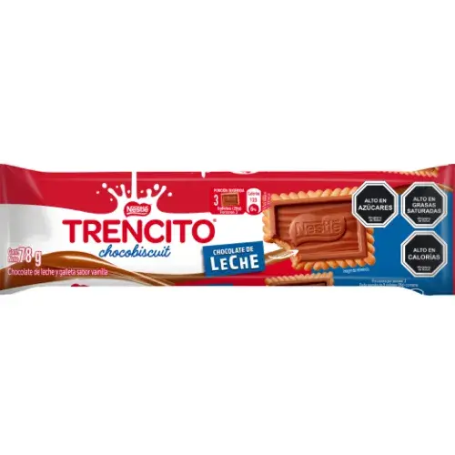 TRENCITO ChocoBiscuit Leche 78g