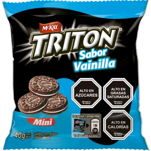 Tritón Mini Vainilla 40g