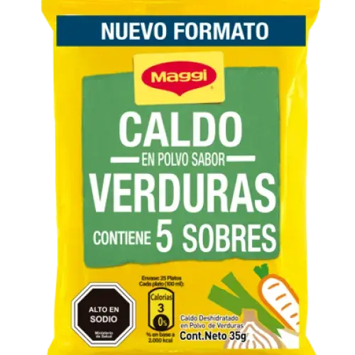 Caldo en Polvo Verduras