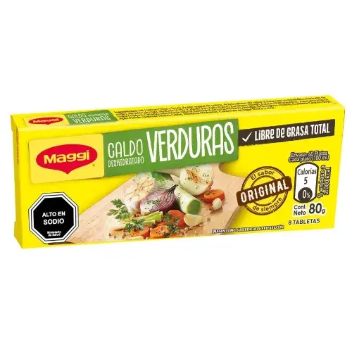 Caldo en Tableta Verduras