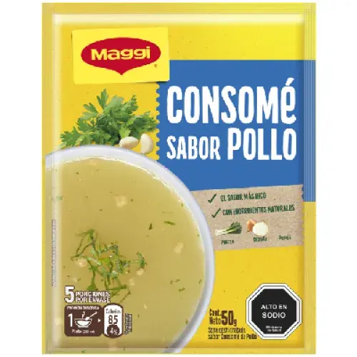Consome pollo