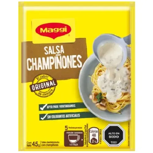 Salsa Champiñones