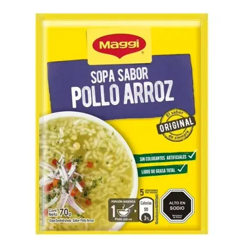Sopa Pollo Arroz
