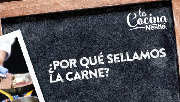 ¿Por qué sellamos la carne? 