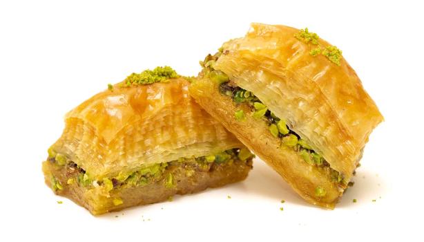 Baklava, postre tradicional de Oriente Medio 
