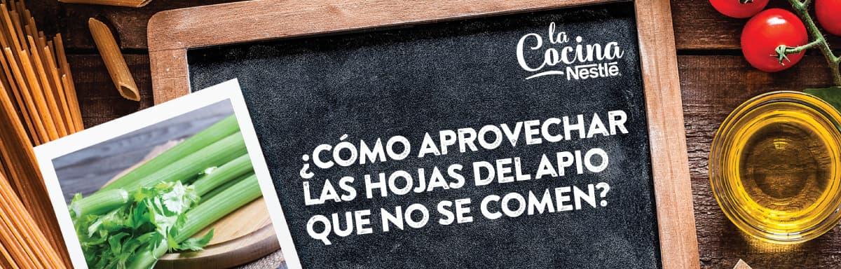 ¿Cómo aprovechar las hojas del apio que no se comen? ¿Cómo aprovechar las hojas del apio que no se comen?
