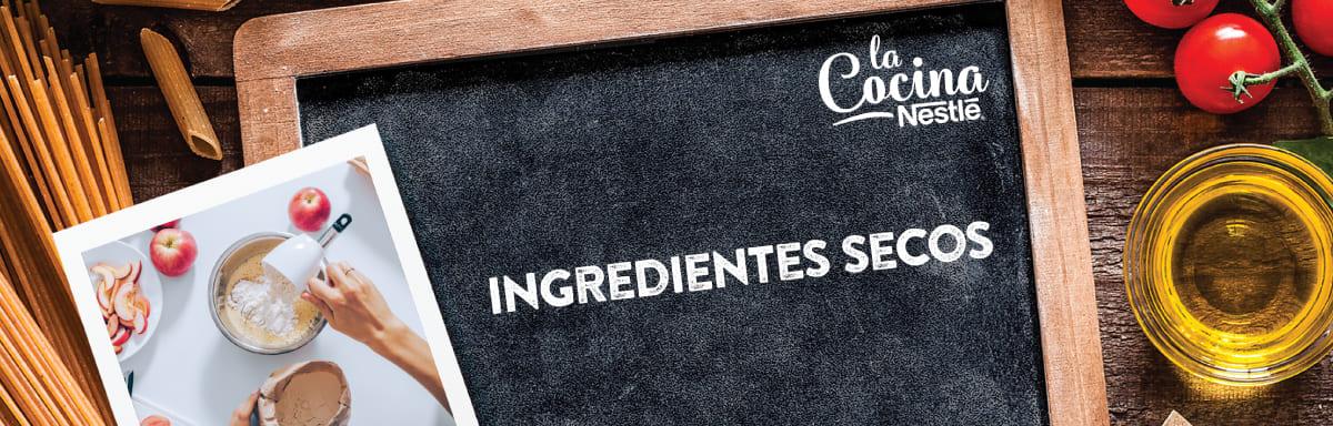 Ingredientes secos 