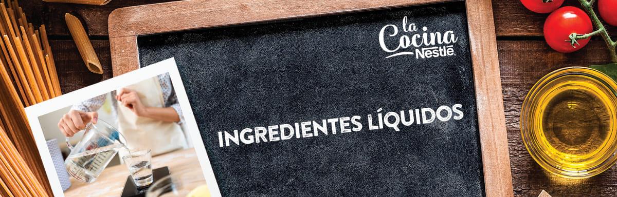 Ingredientes líquidos 