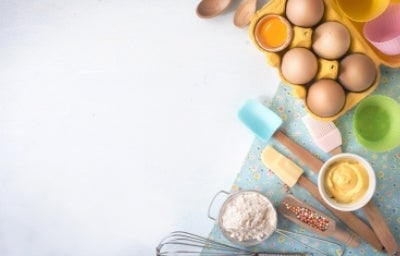 Ingredientes y utensilios para postres Ingredientes y utensilios para postres