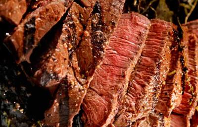 Carne preparada a término medio Carne preparada a término medio