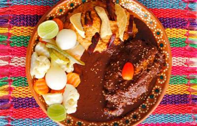 Plato de desayuno mexicano