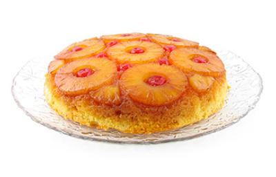 Un postre de piña Un postre de piña