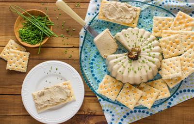 Usos culinarios con el ciboulette en mousse de atún 