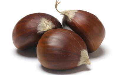 Fruto de castañas
