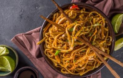 Receta de fideos con salsa de ostras