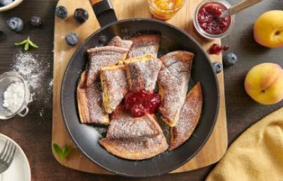 Tamices: Qué son y usarlos para espolvorear azúcar glas en crepa dulce