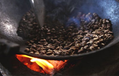 Callana para tostar granos