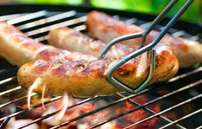 Longanizas a la parrilla para celebrar la fiesta del Chancho