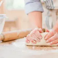 Preparación de masas secas