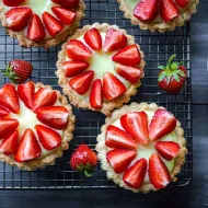 Conservar frutillas en postre 