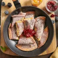 Tamices: Qué son y usarlos para espolvorear azúcar glas en crepa dulce