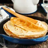 Crepes para preparar crêpes suzette.