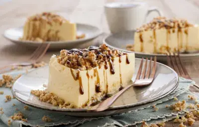 Tarta helada de vainilla Tarta helada de vainilla