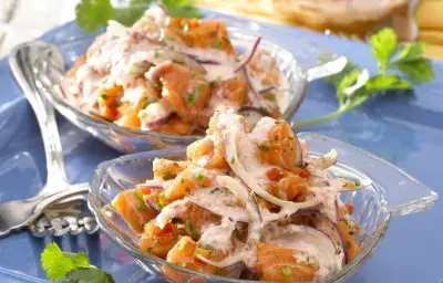 Ceviche de Salmón Ceviche de Salmón