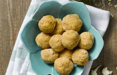 Bolitas de Coliflor al Horno Bolitas de Coliflor al Horno
