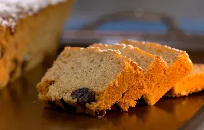 Queque de Avena, Plátano y Ciruela