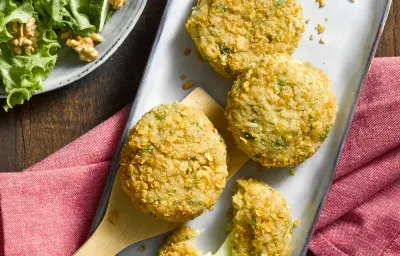 Croquetas de Arroz rellenas con Queso