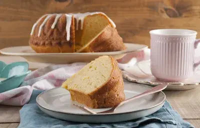 Queque de vainilla y yoghurt Queque de vainilla y yoghurt