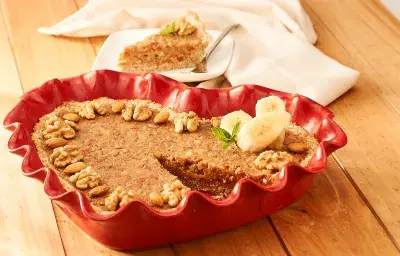 Kuchen de Nueces sin Azúcar Kuchen de Nueces sin Azúcar