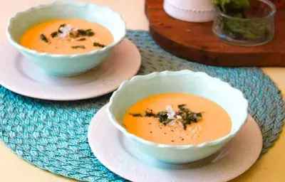 Gazpacho de choclo Gazpacho de choclo