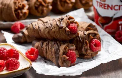 Cachitos rellenos de Chocolate Cachitos rellenos de Chocolate