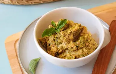 Tapenade de aceitunas verdes