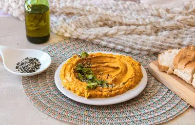 Hummus de zapallo Hummus de zapallo