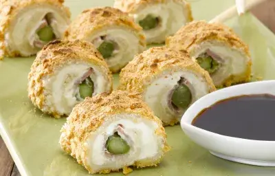 Rollitos de Queso Crema Crispy Rollitos de Queso Crema Crispy