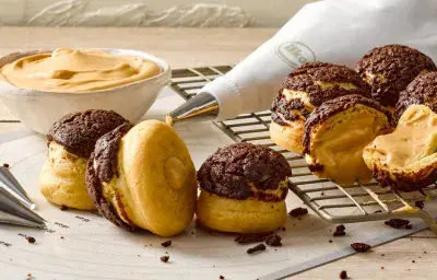 Choux de café y cacao Choux de café y cacao