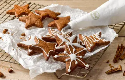 Galletas navideñas de cacao