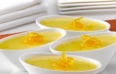Crème Brulée de Naranja Crème Brulée de Naranja