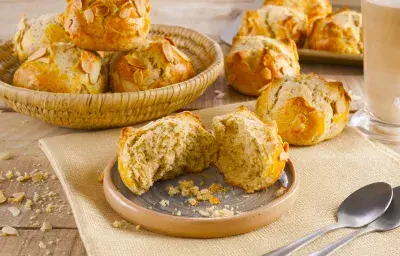 Pan de huevo y nuez Pan de huevo y nuez